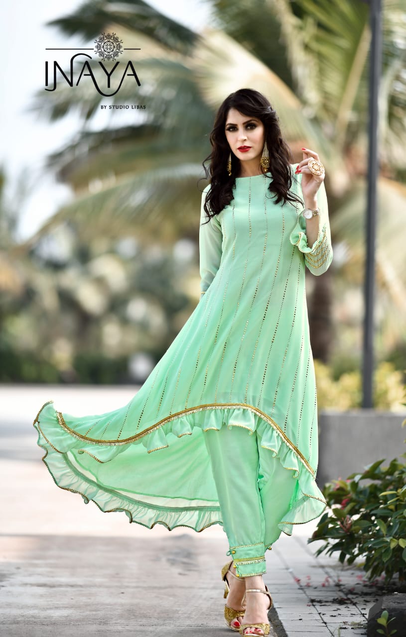 Inaya By Studio Libas Luxury Pret Collection Green