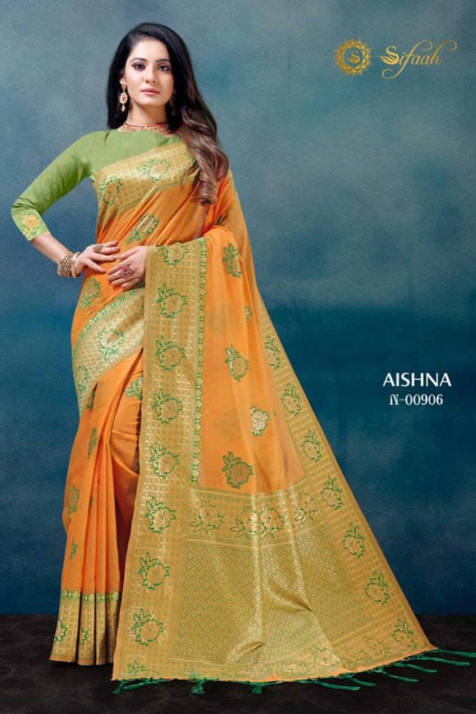 Aura Saree Aishna 906