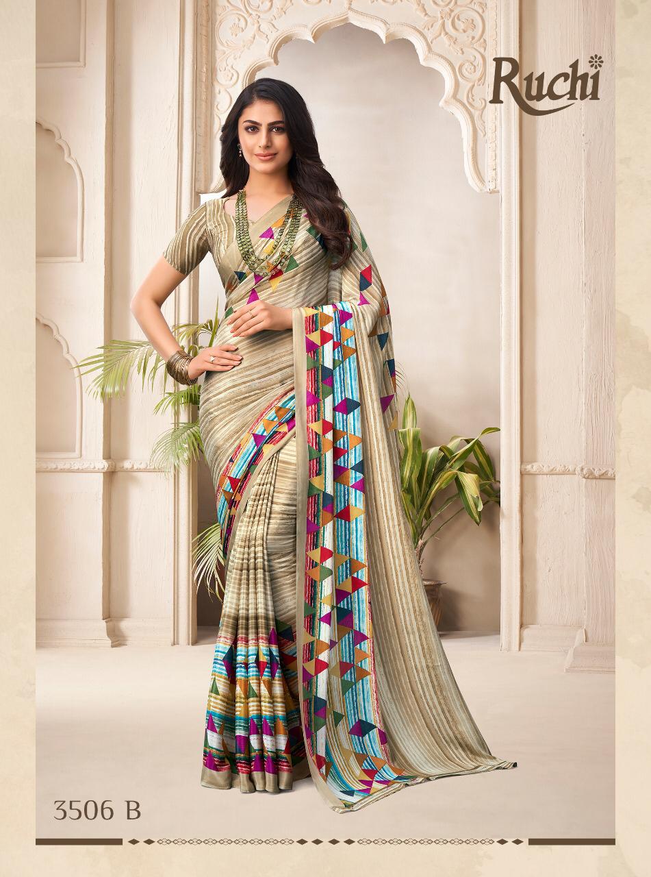 Ruchi Saree Alvira Silk 3506-B