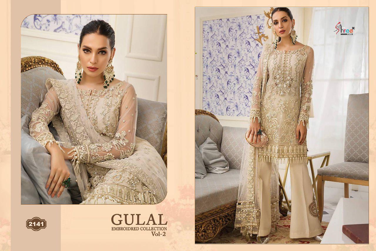 Shree Fabs Gulal Embroidered Collection 2141