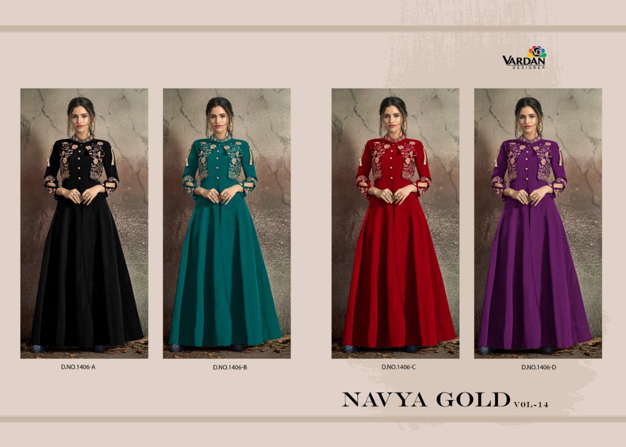 Vardan Designer Navya Gold 1406 Colors 