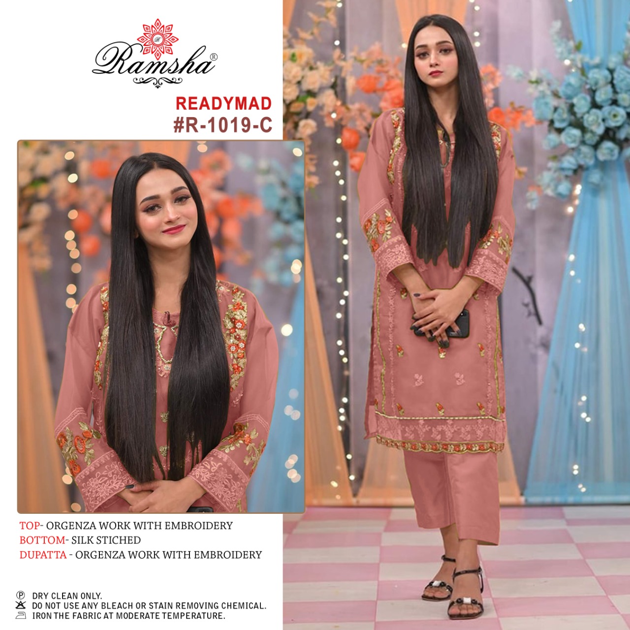 Ramsha Suit Ready Made R-1019-C