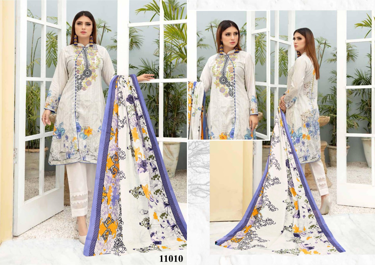 Iris Vol-11 Karachi Cotton 11010