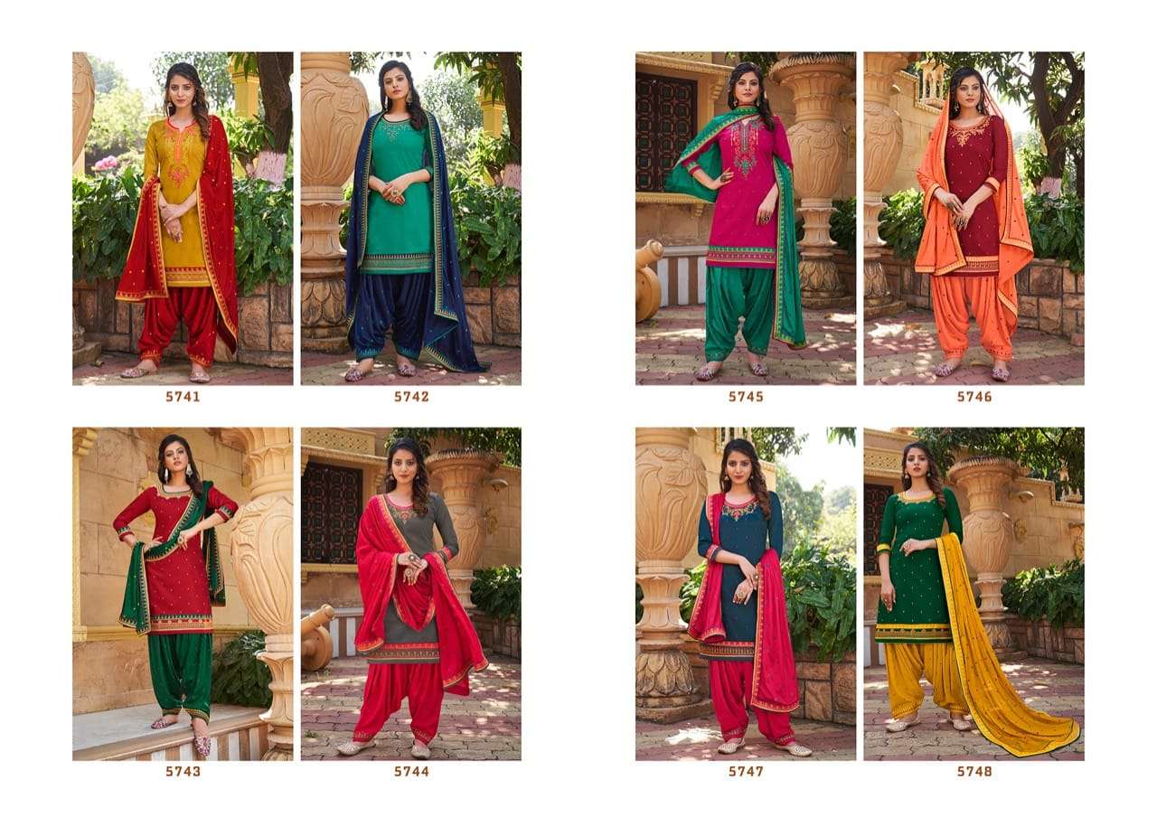 Kessi Fabrics Patiyala House 5741-5748