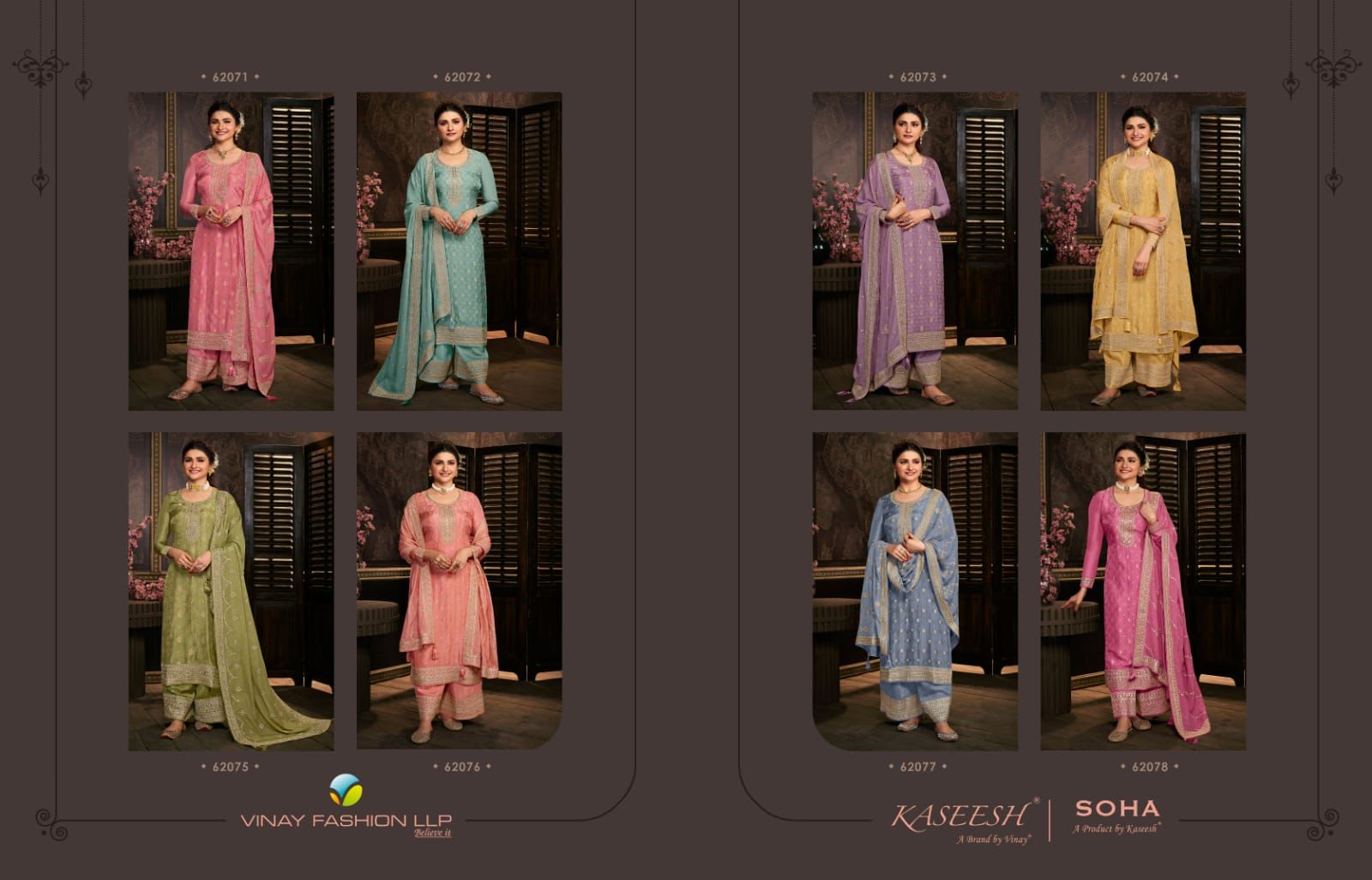 Vinay Fashion Kaseesh Soha 62071-62078