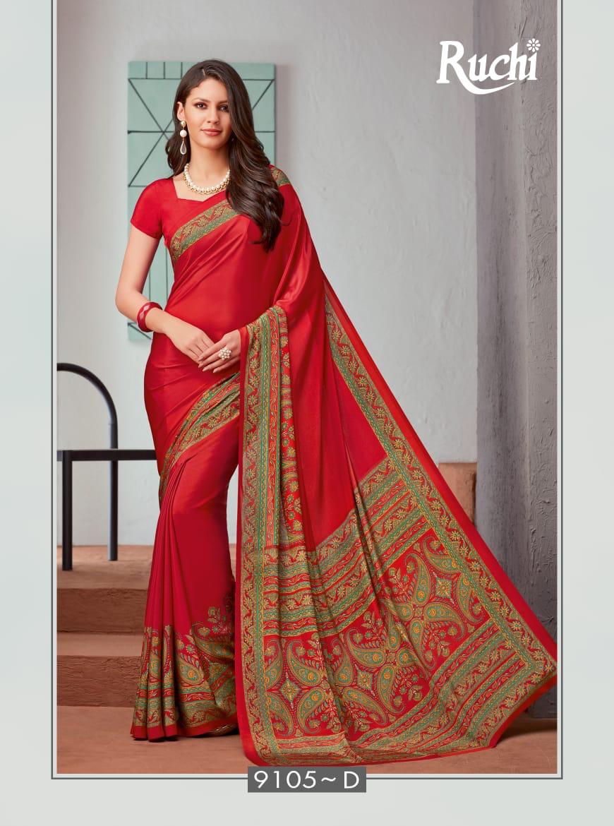 Ruchi Sarees Virasat Silk 9105D