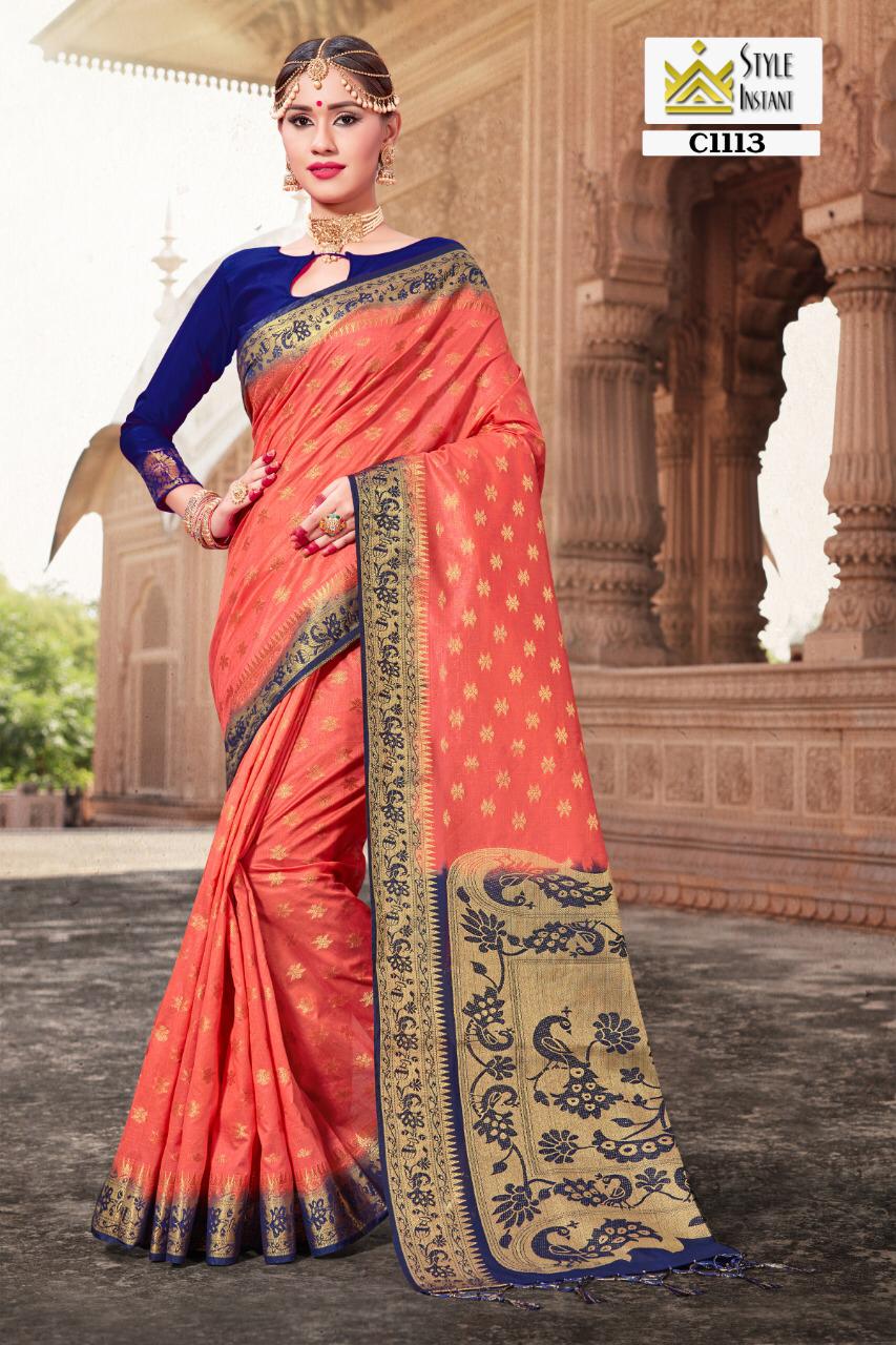 Style Instant Banarasi Silk 1113