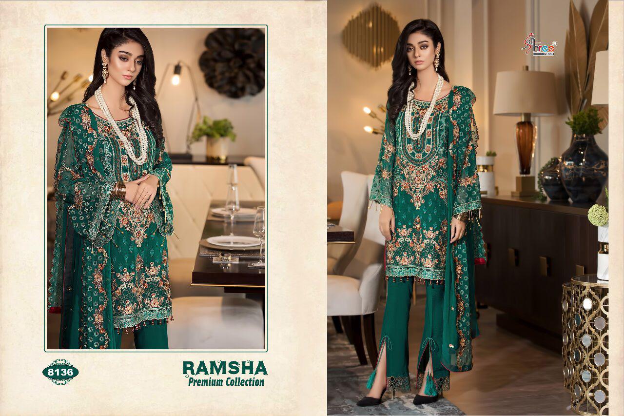 Shree Fabs Ramsha Premium Collection 8136