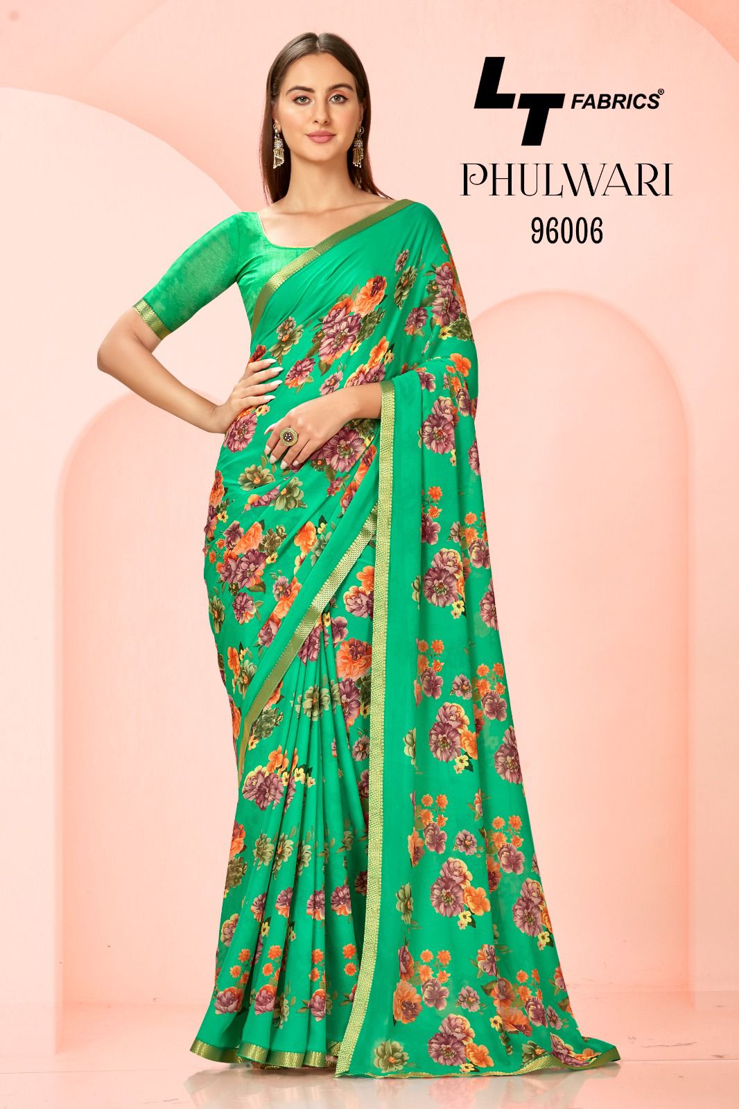 LT Fabric Phulwari 96007