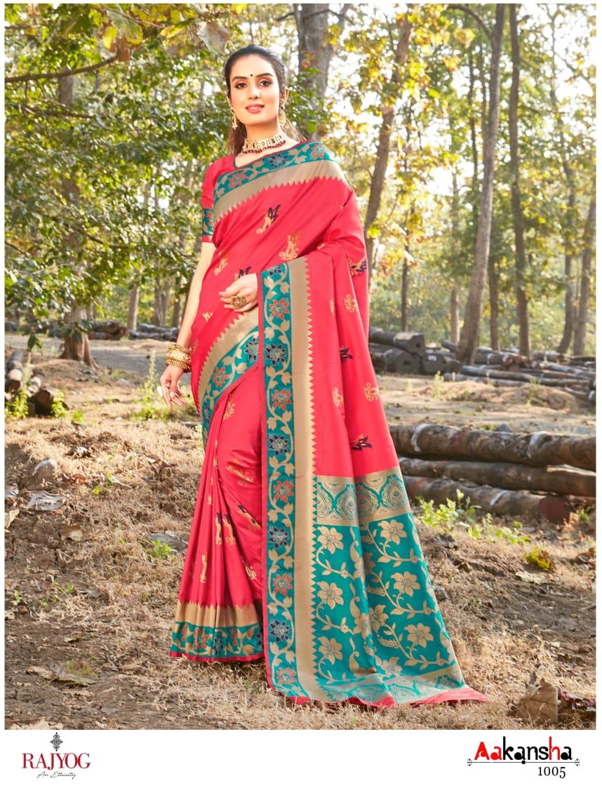 Rajyog Fabrics Aakansha Silk 1005