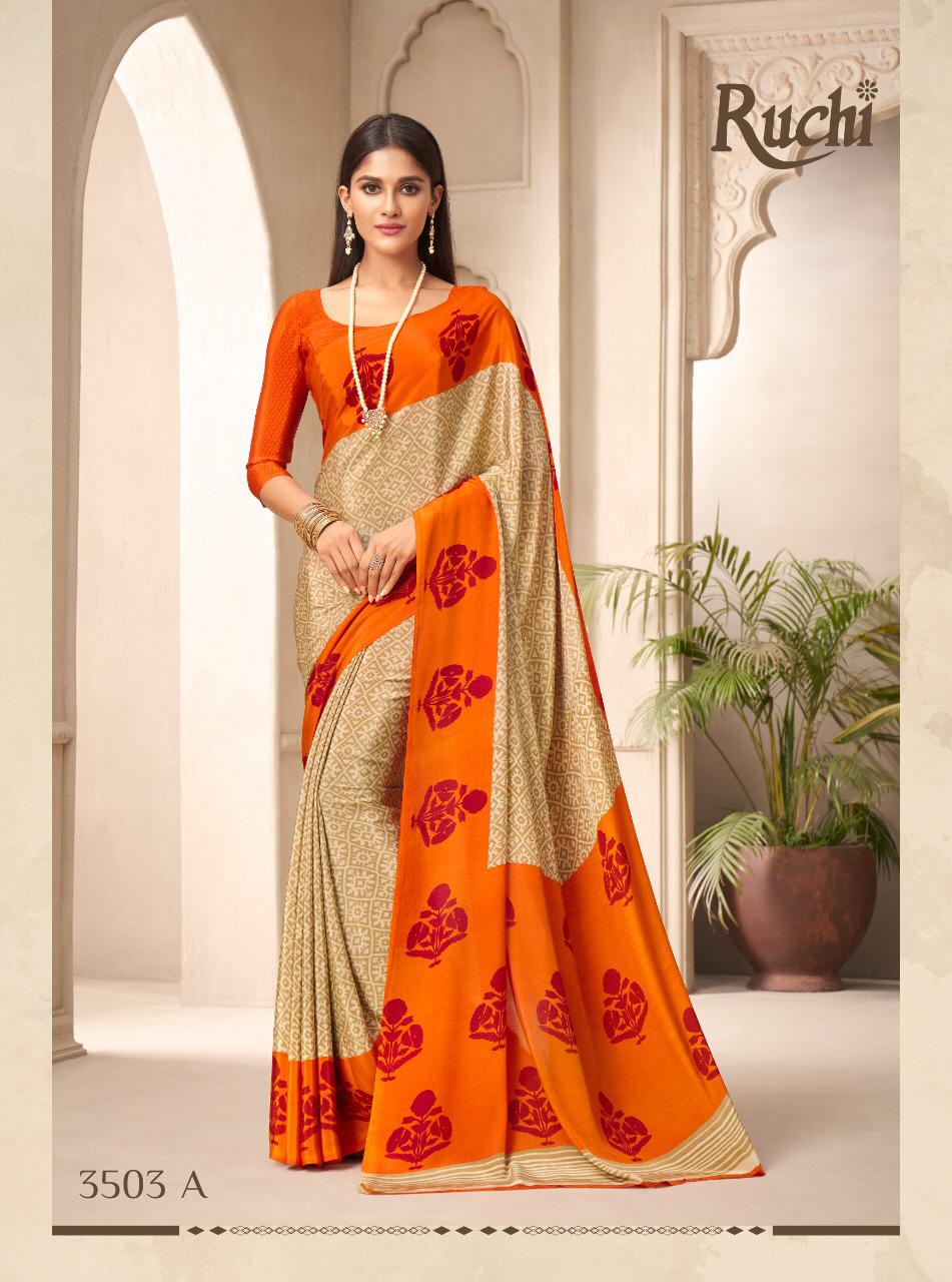 Ruchi Saree Alvira Silk 3503-A