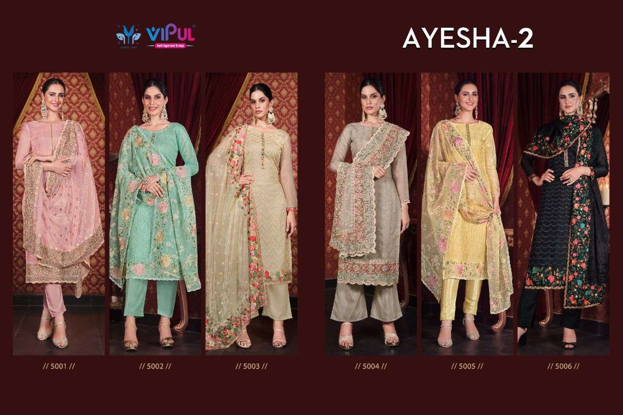 Vipul Fashion Ayesha 5001-5006