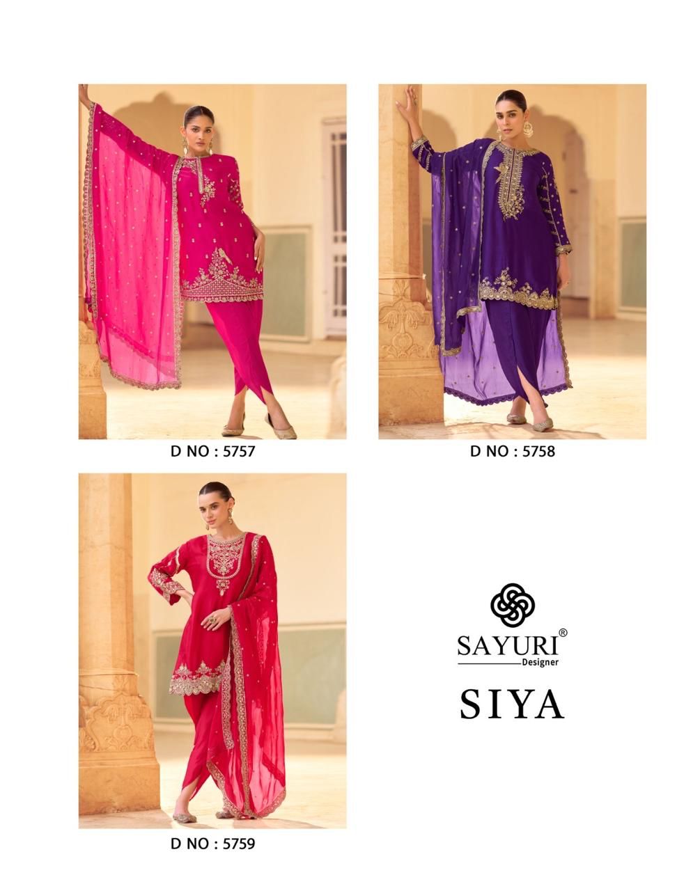 SAYURI DESIGNER SIYA 5757-5759