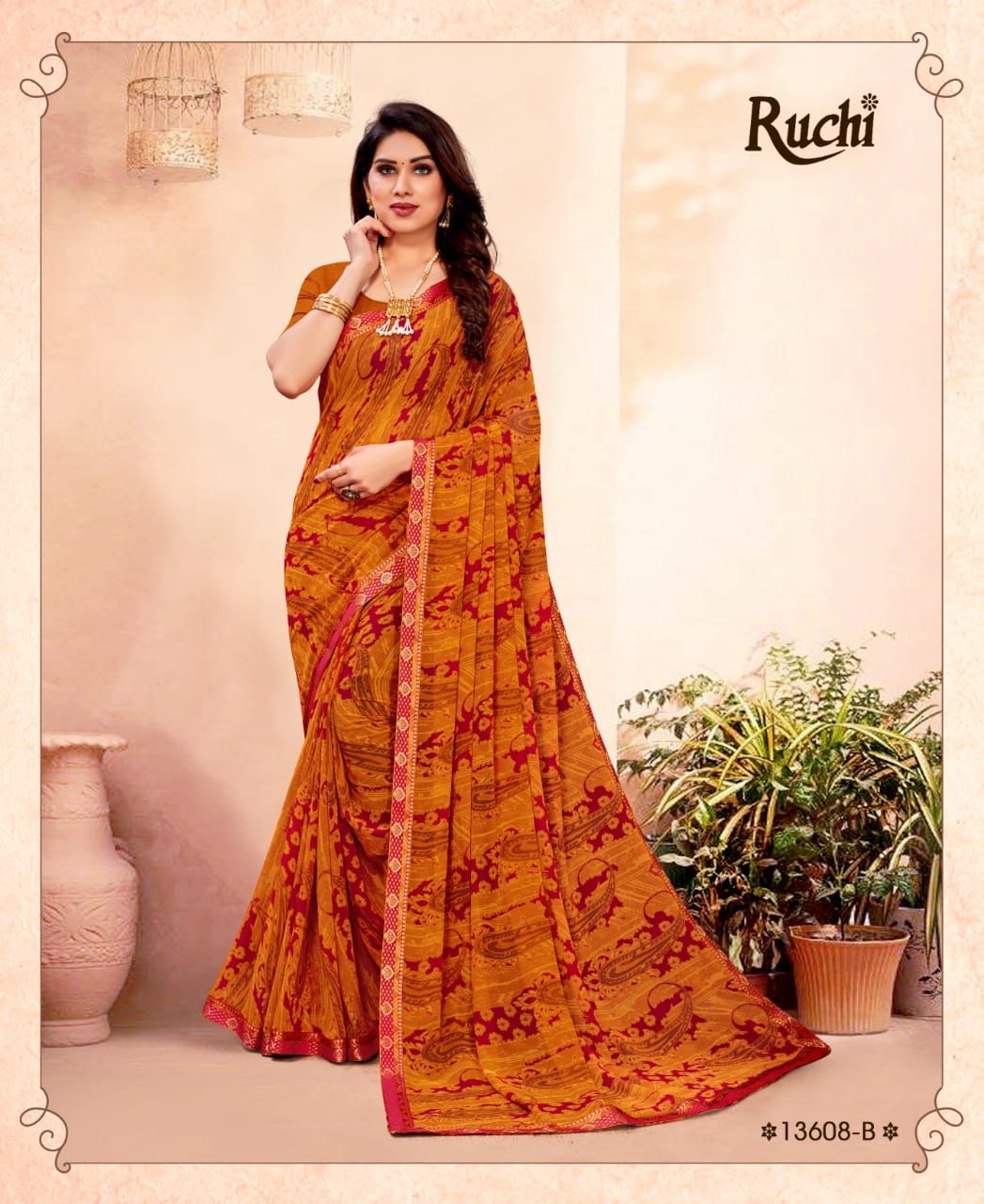 Ruchi Saree Aruni 13608-B