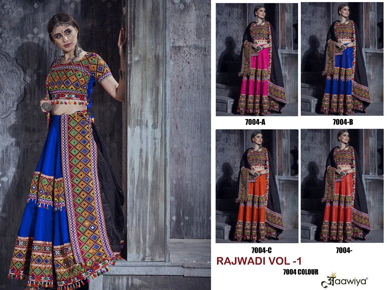 Aawiya Rajwadi 7004 Colors 