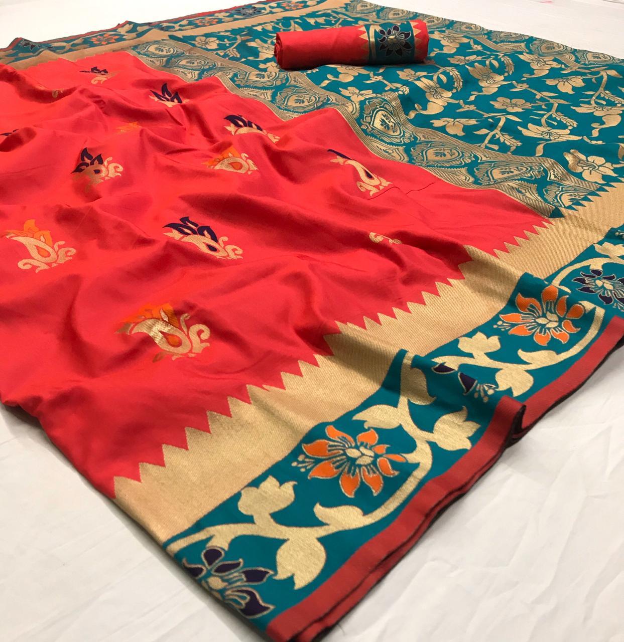 Rajyog Fabrics Aakansha Silk 1005