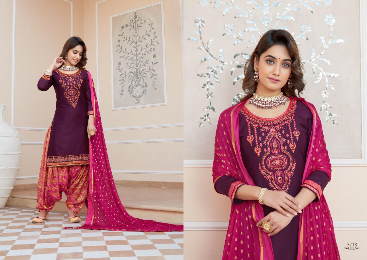 Kessi Fabrics Shangar by Patiala House 5718