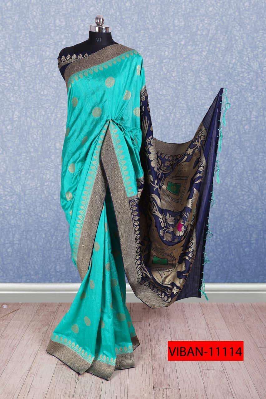 Mintorsi Designer Banarasi Silk Saree 11114