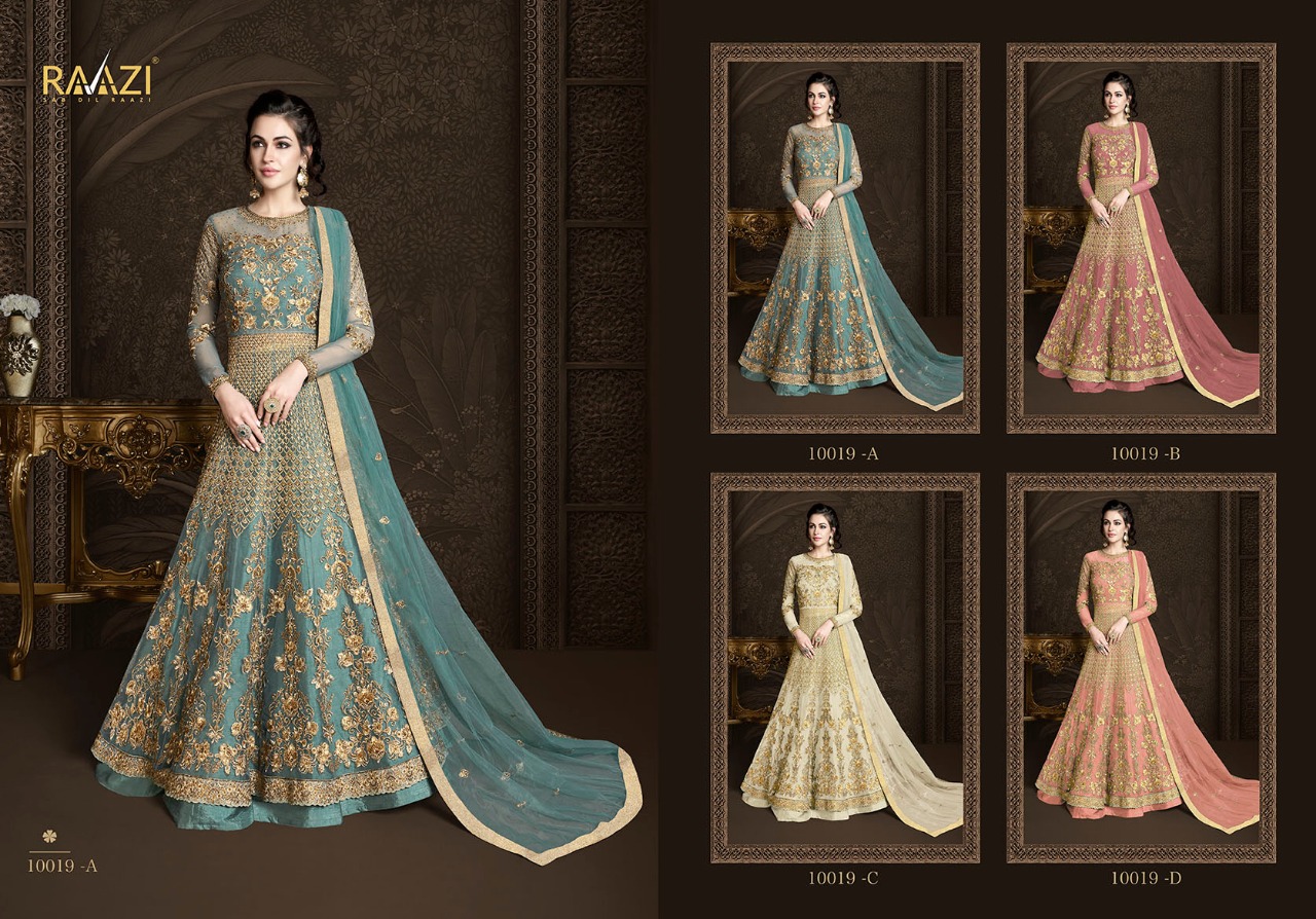 Rama Fashions Raazi Aroos 10019 Colors