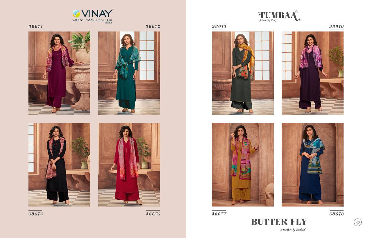 Vinay Fashion Tumbaa Butter Fly 38671-38678