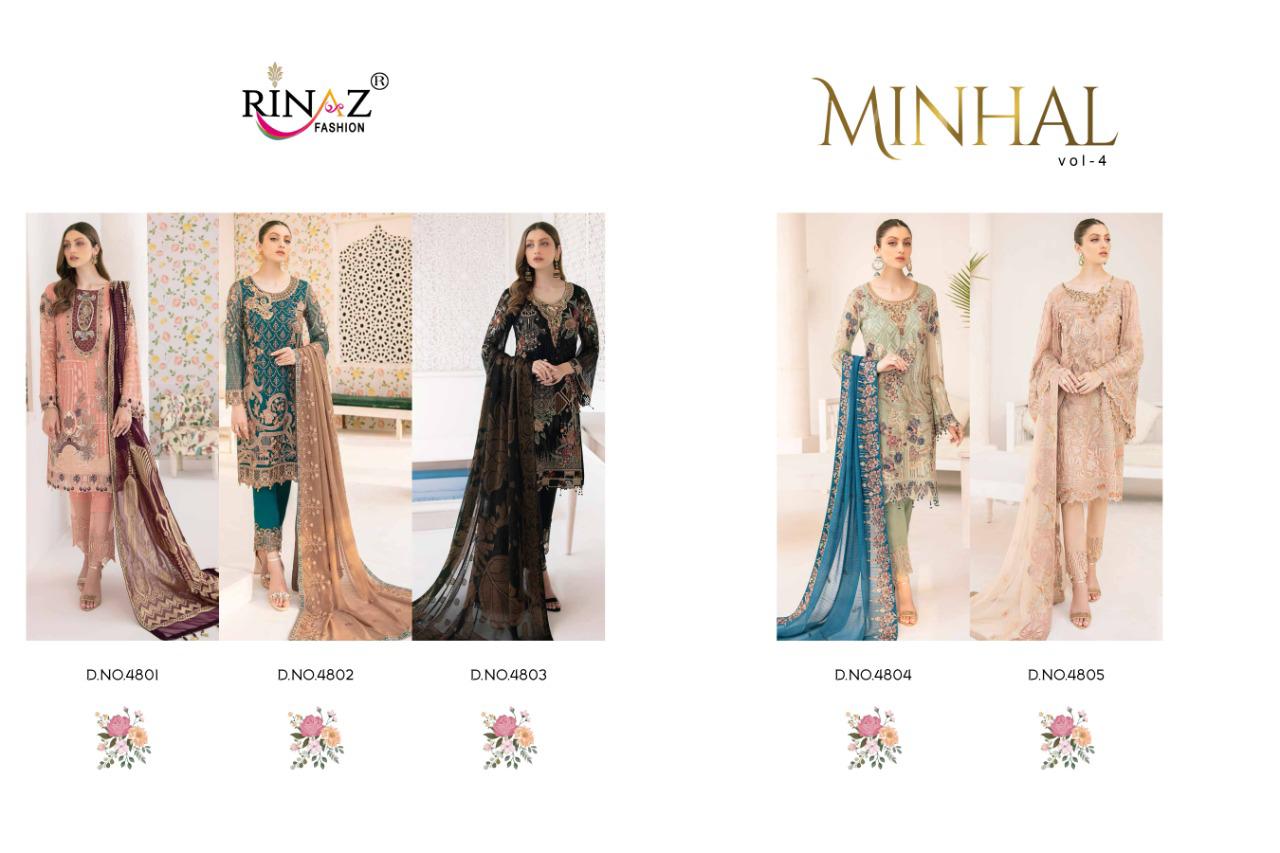 Rinaz Fashion Minhal  4801-4805