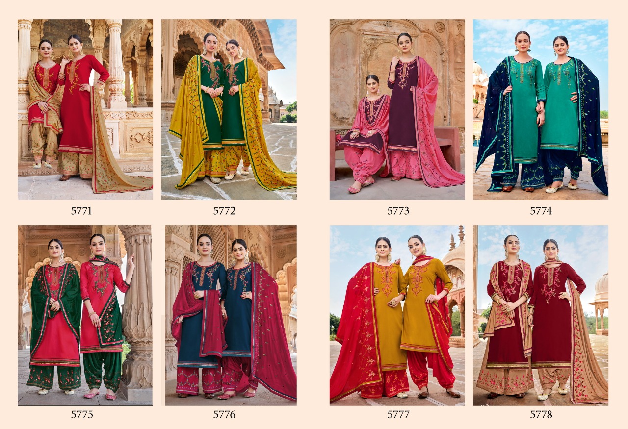 Kessi Fabric Panetar By Patiala 5771-5778