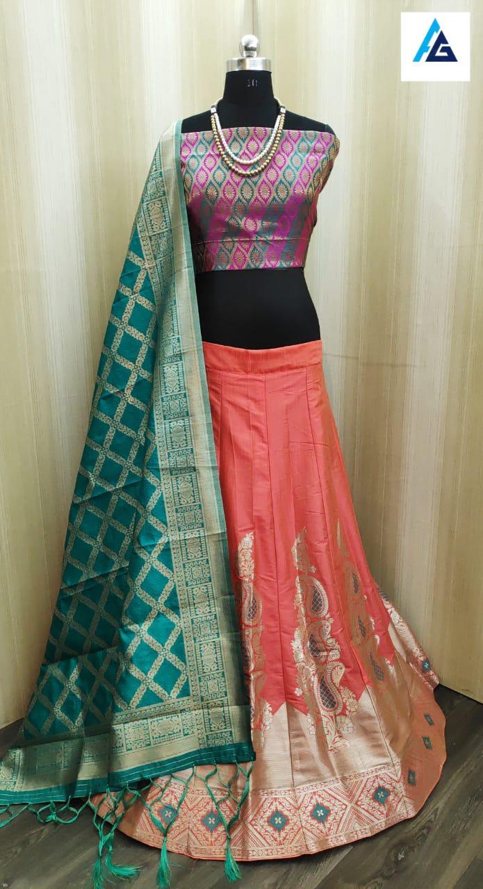 NEW LEHENGA COLLECTION BY FASHID WHOLESALE 01 TO 07 SERIES DESIGNER  BEAUTIFUL NAVRATRI COLLECTION OCCASIONAL WEAR