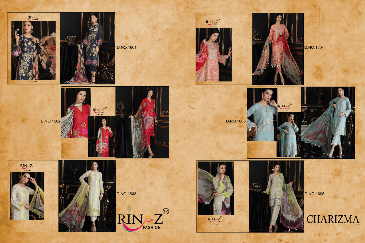 Rinaz Fashion Charizma 1601-1606