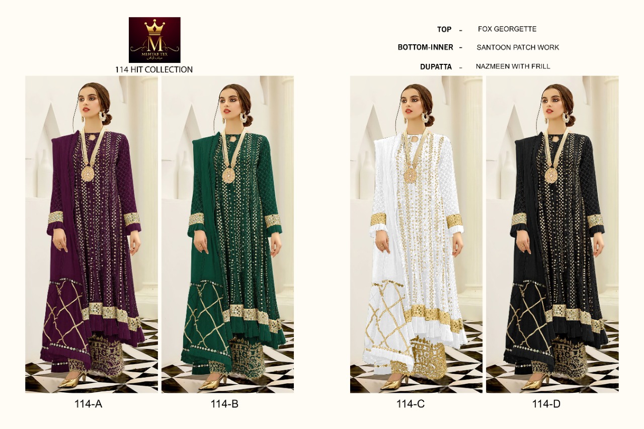 Mehtab Tex Hit Collection 114 Colors 