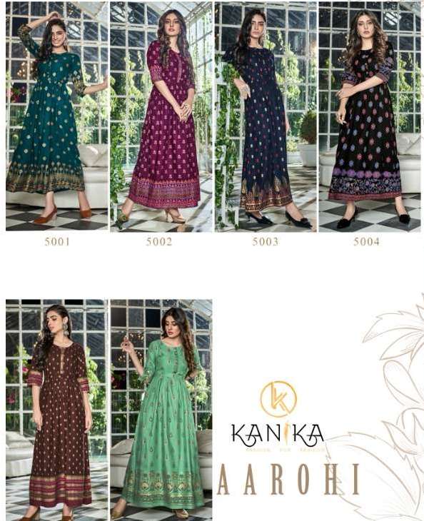Kanika Fashion Aarohi 5001-5006