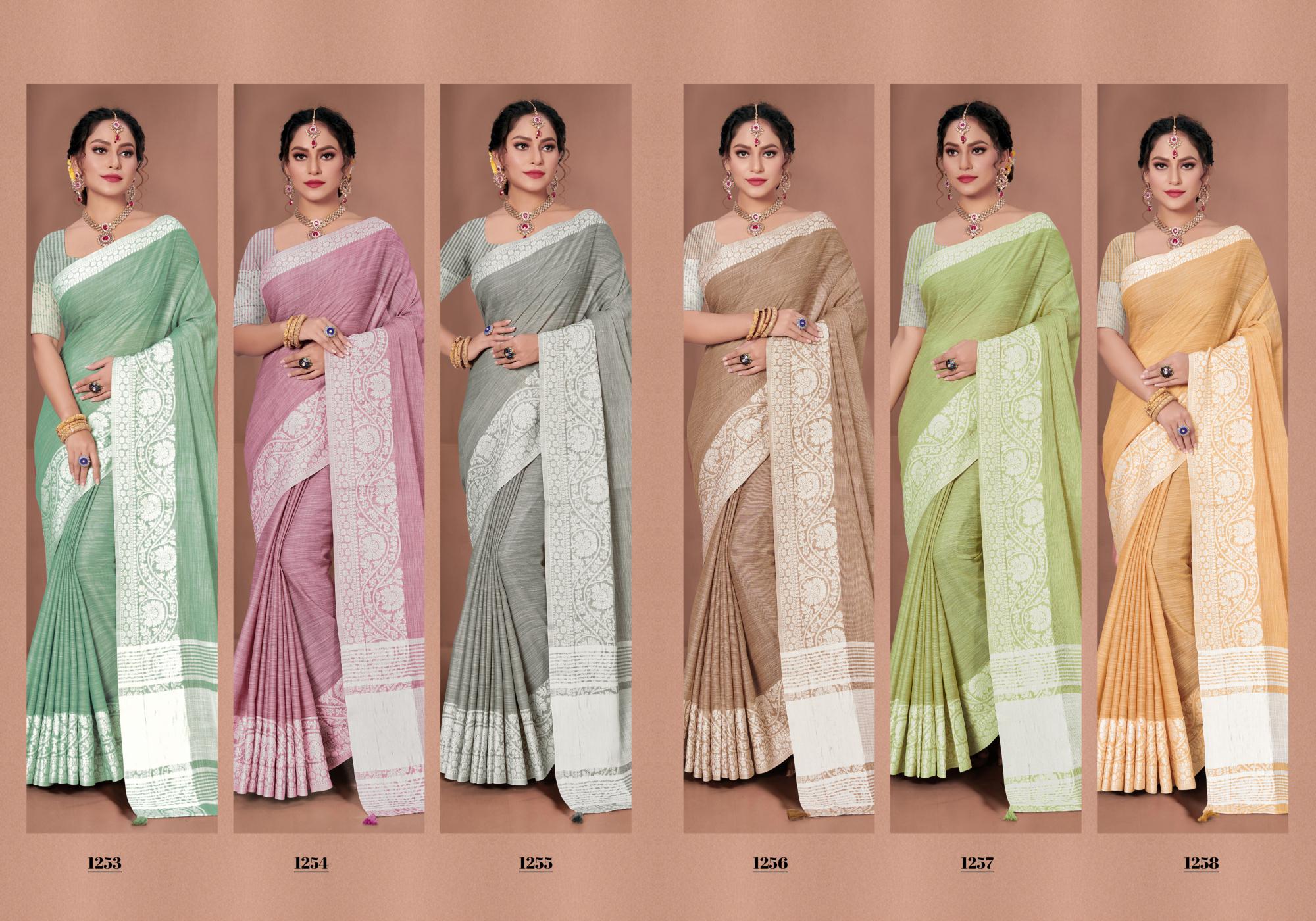 Sangam Prints Glamour Linen 1253-1258