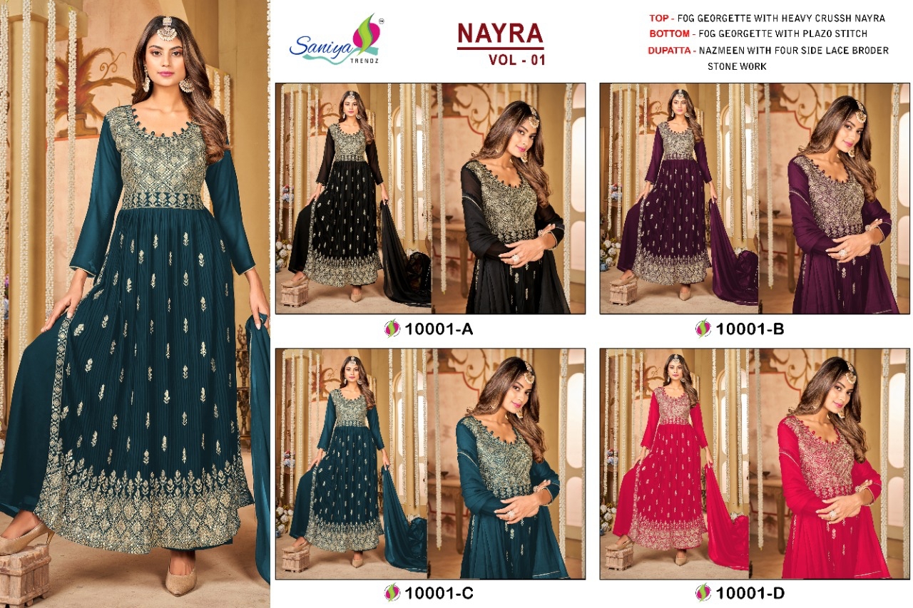 Saniya Trendz Nayra 10001 Colors 