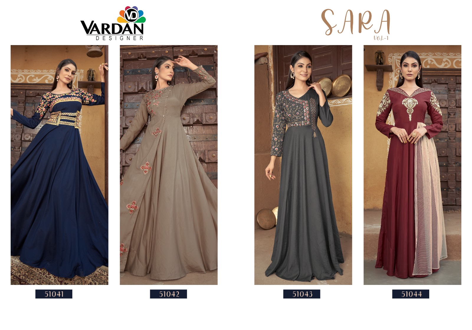 Vardan Designer Sara 51041-51044