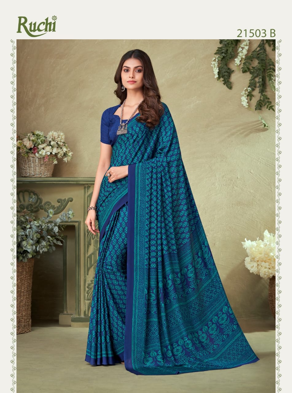 Ruchi Saree Vivanta Silk 16th Edition 21503-B