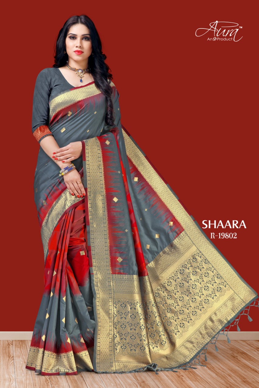 Aura Saree Shaara Silk 19802 
