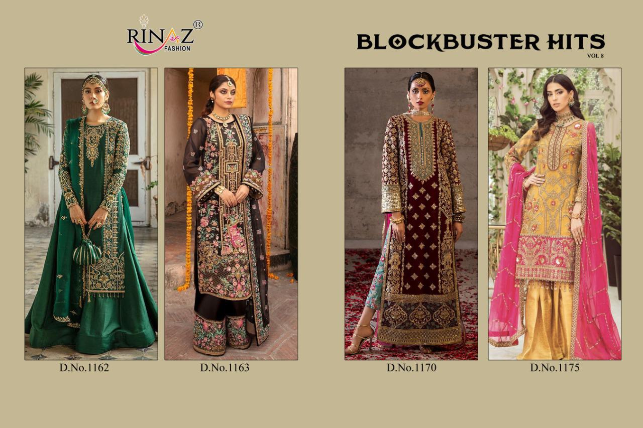 Rinaz Fashion BlockBuster 1162-1176