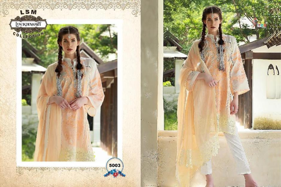 Shree Fabs LSM Luckhnowi Collection 5003