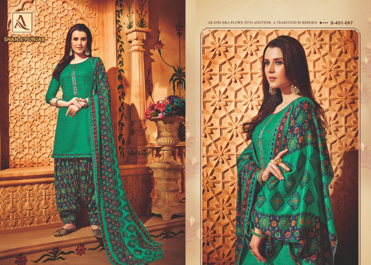 Alok Suit Shah-E-Punjab 451-007