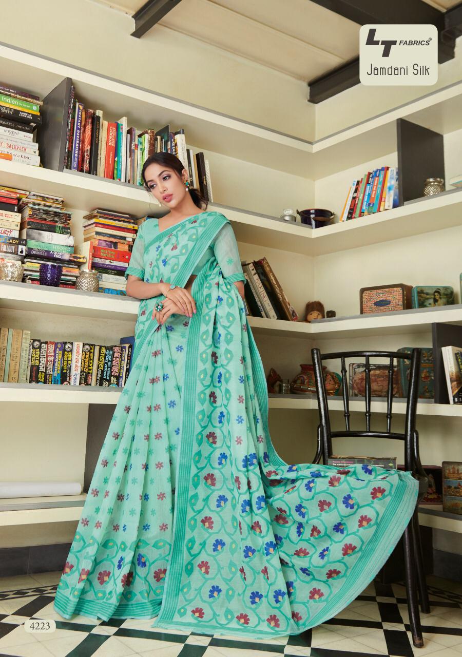LT Fabrics Jamdani Silk 4223