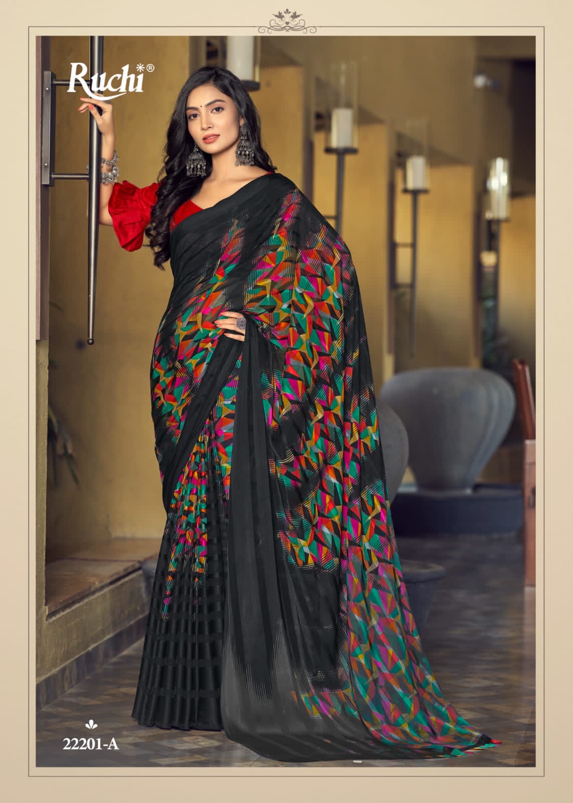 Ruchi Saree Vartika Silk 22201-A