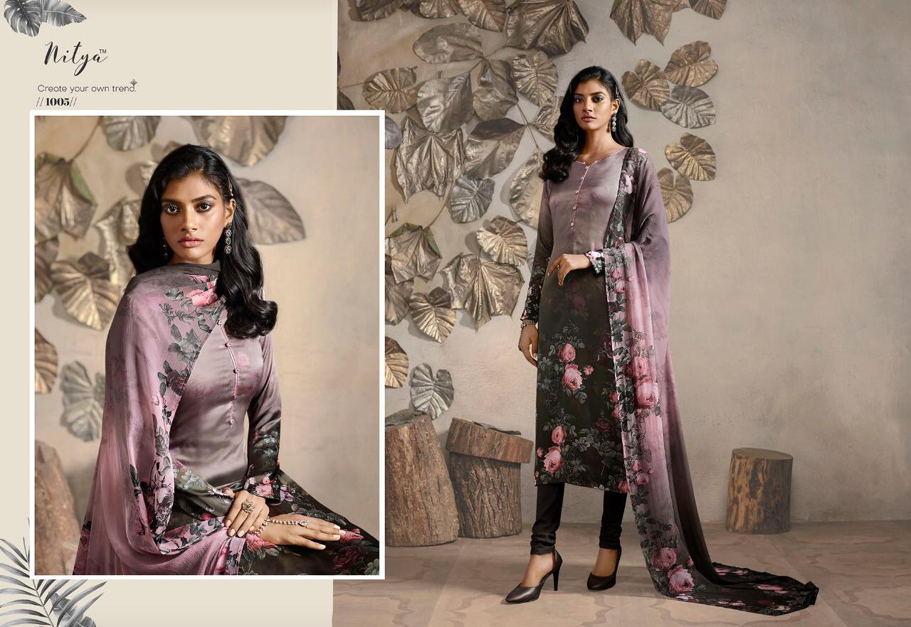 LT Fabrics Nitya Liana Royal Satin 1005
