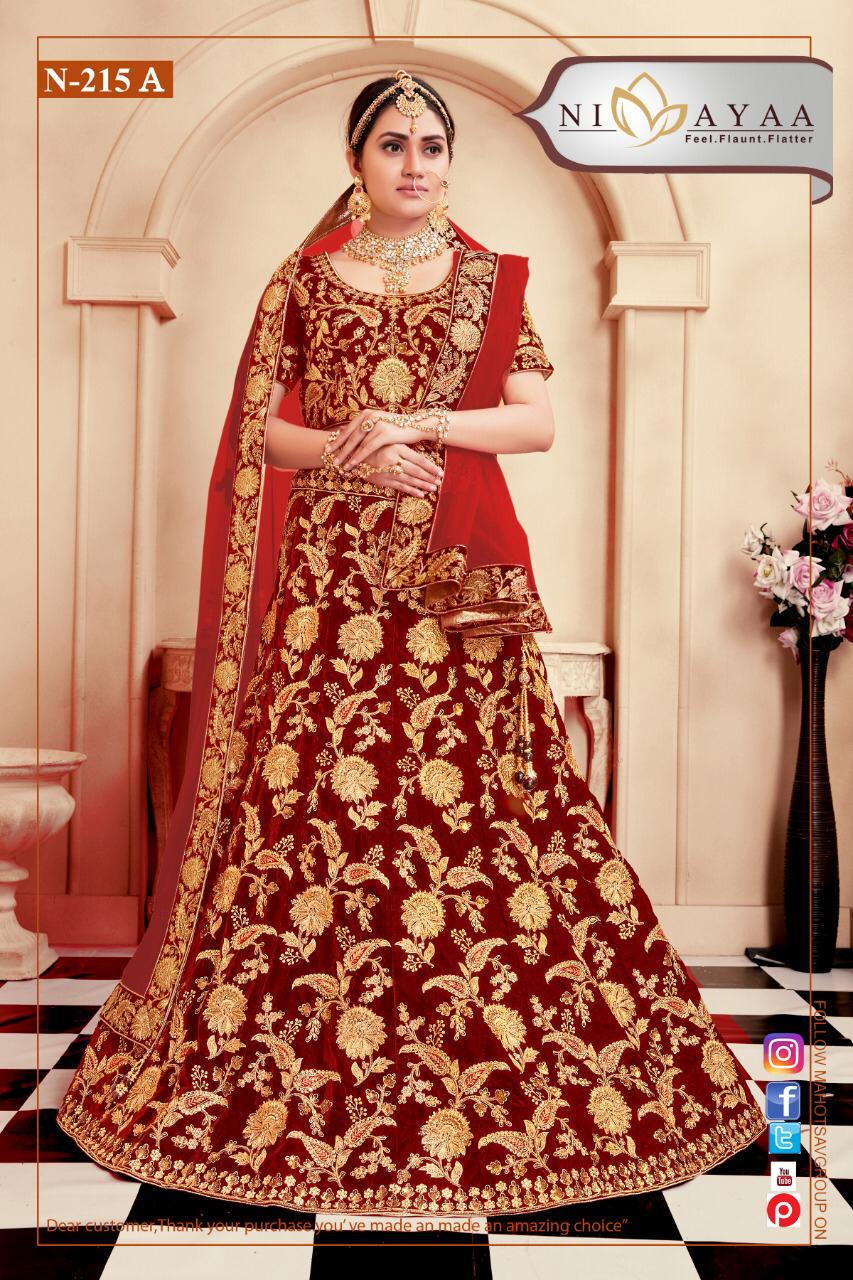 Mahotsav Nimayaa Shubh Vivah Designer Wedding Choli 215 A