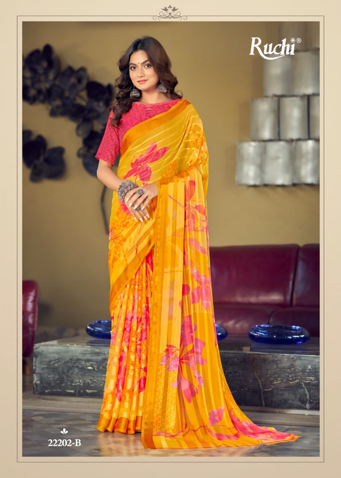 Ruchi Saree Vartika Silk 22202-B