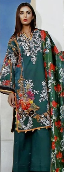 Apana Cotton Suit Aaliya Karachi Cotton 14007