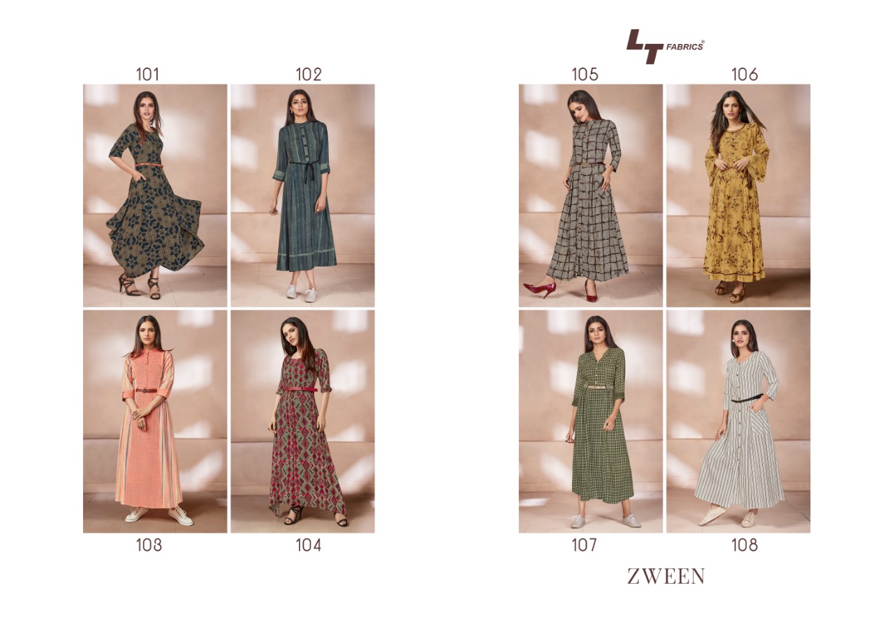 LT Fabrics Nitya Zween 101-108