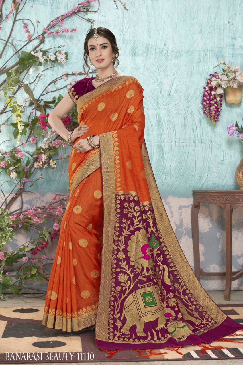Varsiddhi Fashion Mintorsi Banaras Beauty 11109