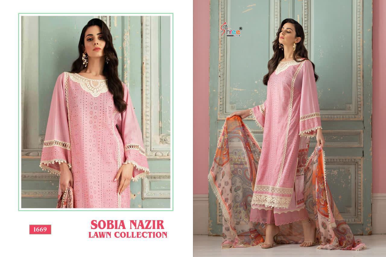 Shree Fab Sobia Nazir Lawn Collection 1669