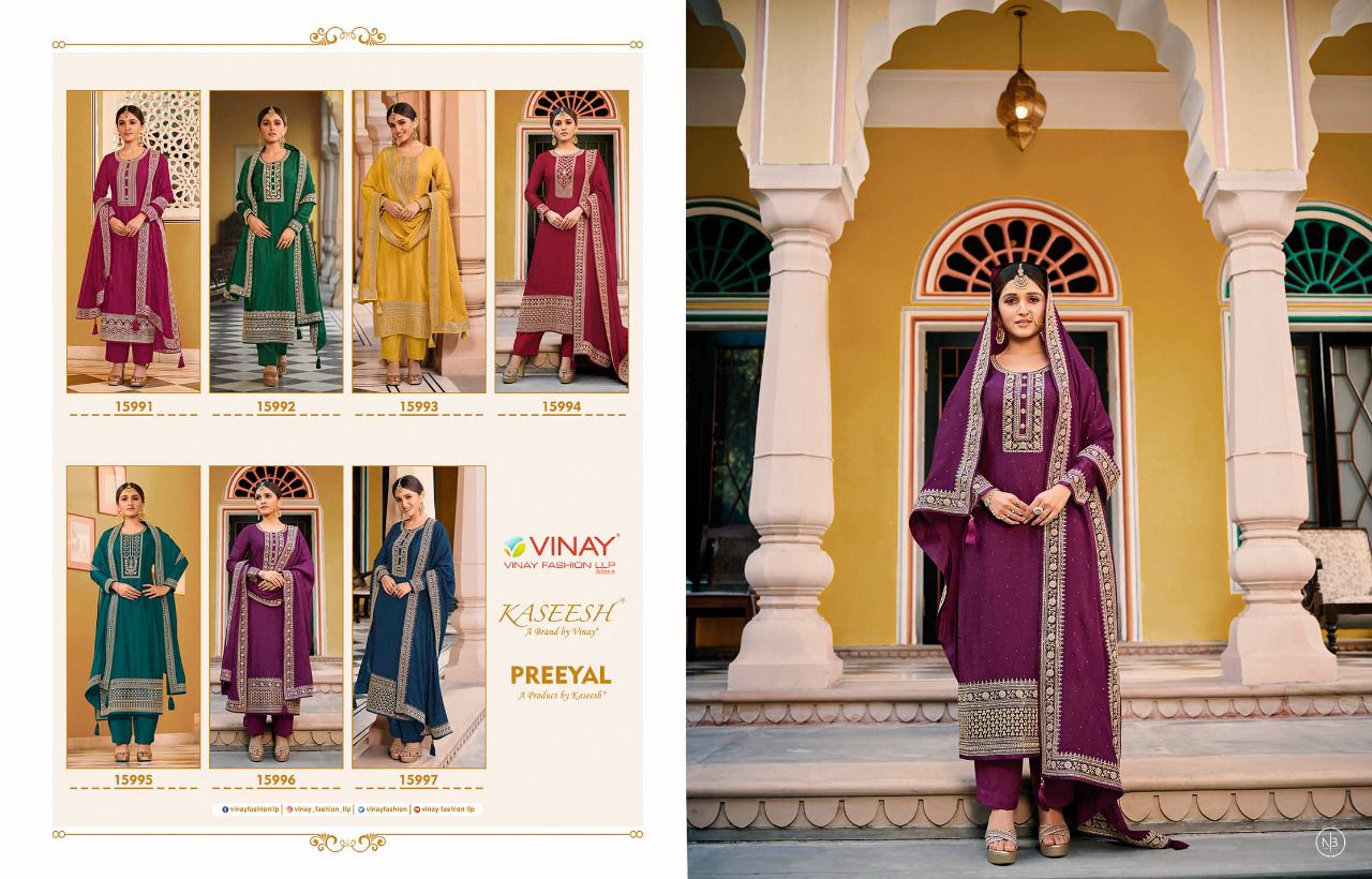 Vinay Fashion Kaseesh Preeyal 15991-15997