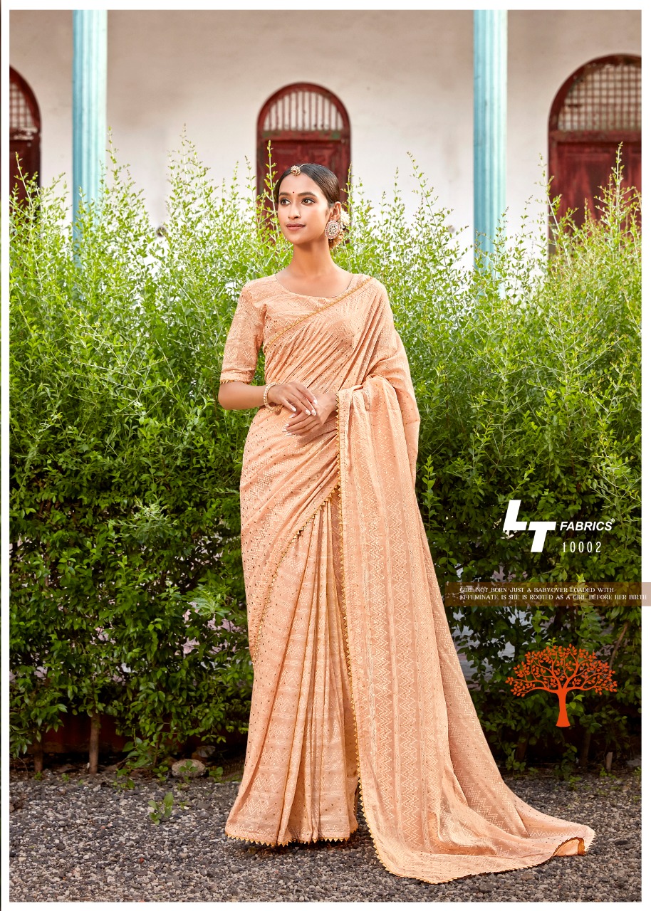 LT Fabrics Nitya Khara Kapas 10002