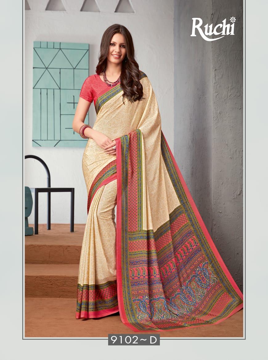 Ruchi Sarees Virasat Silk 9102D